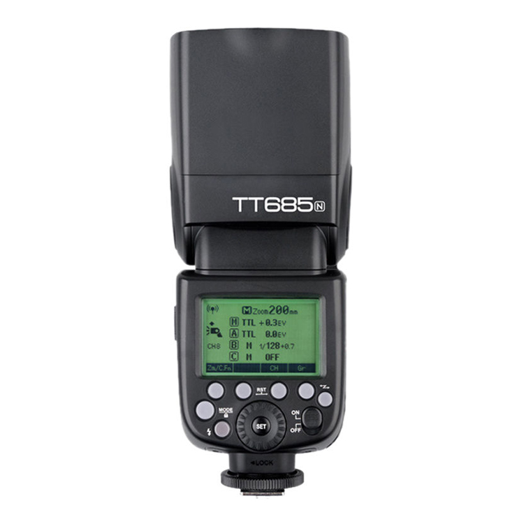 FLASH GODOX V1 TTL (Li-ion Round) Head Camera For Nikon